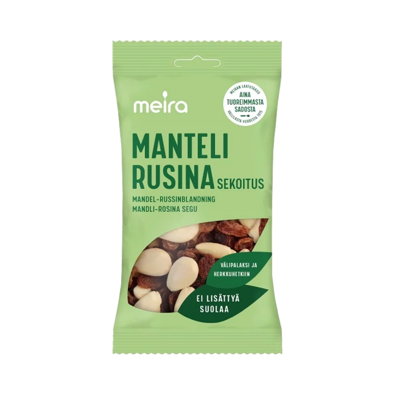 Meira manteli-rusinasekoitus