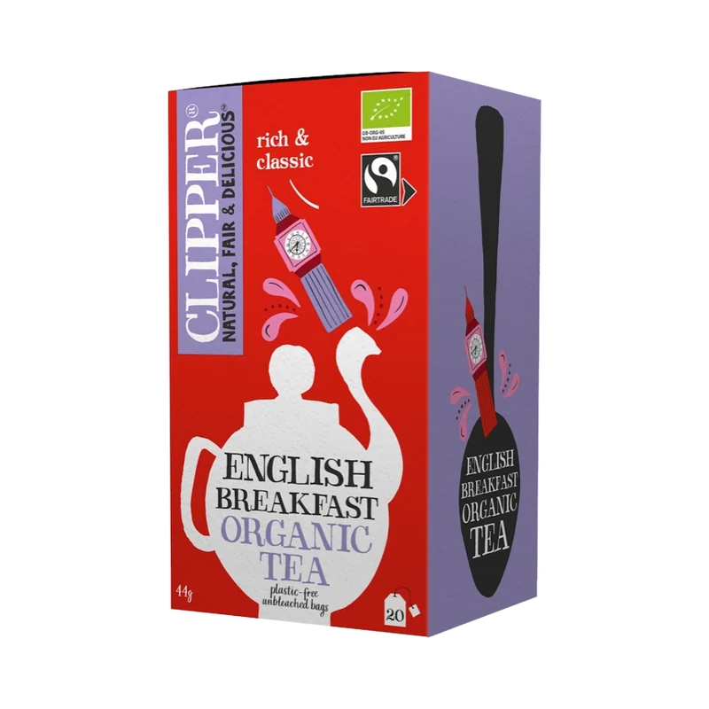 Clipper English Breakfast tee