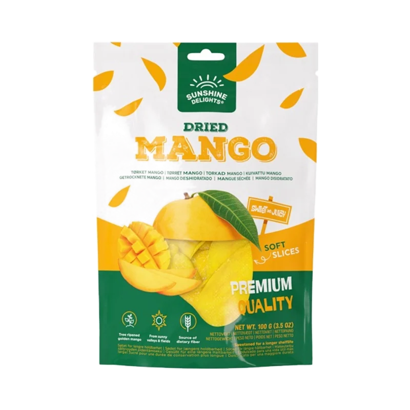 Sunshine Delights kuivattu Mango