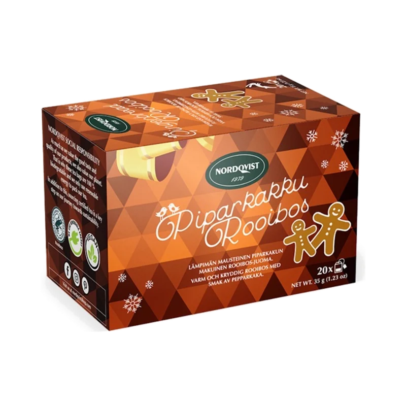 Nordqvist Piparkakku Rooibos tee