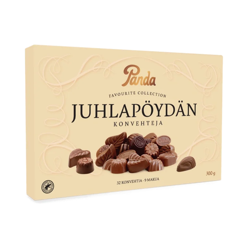 Panda Juhlapöydän Konvetirasia