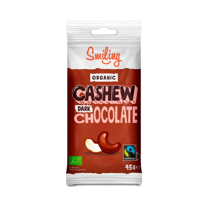 Smiling Dark Chocolate Cashew