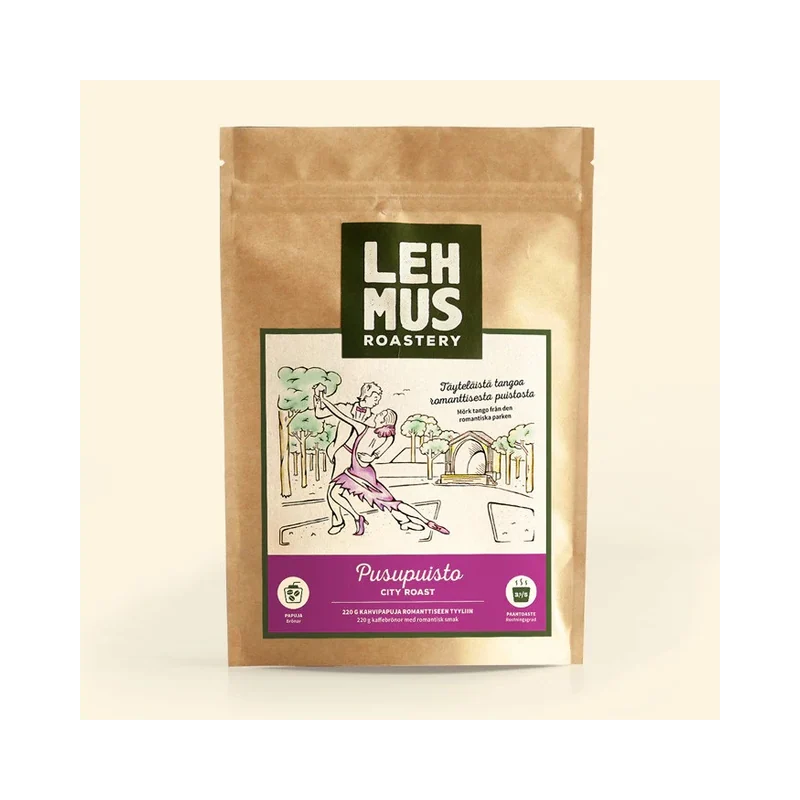 Lehmus Roastery Pusupuisto 100g kahvi
