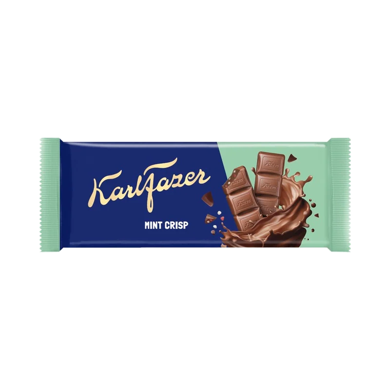 Fazer Minttucrisp suklaalevy