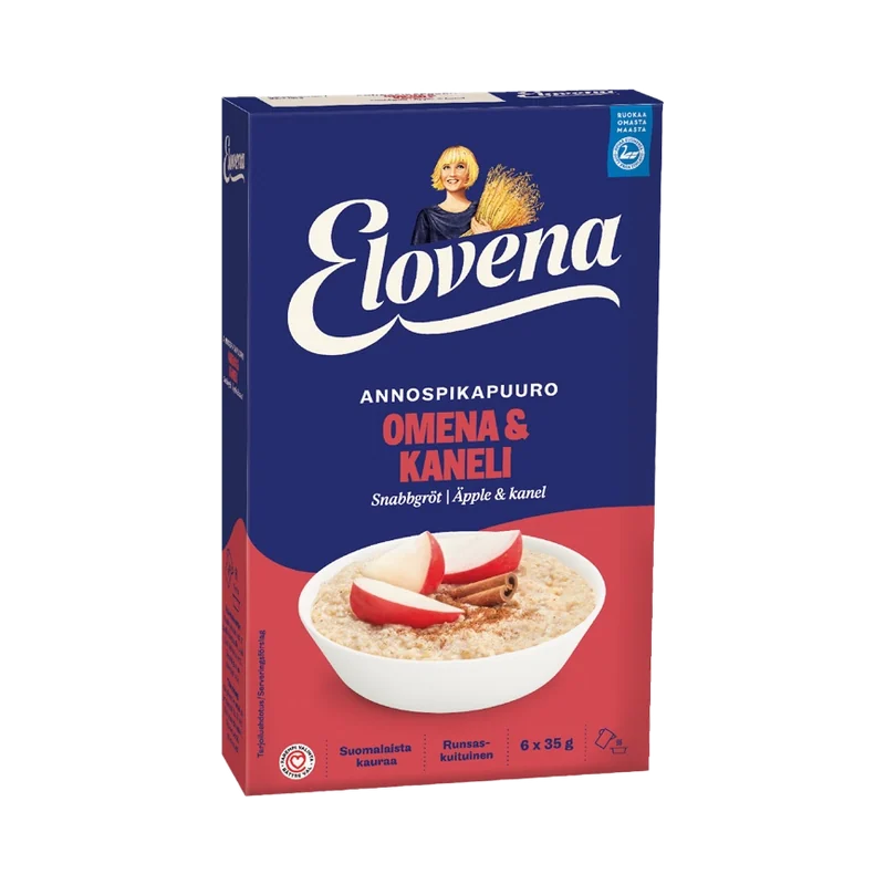 Elovena Annospikapuuro Omena-kaneli